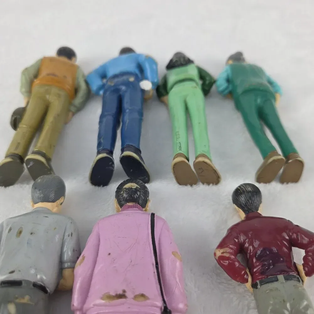 Vintage Cre8tive Minds Dollhouse Family Figures Lot 7 Pretend Play Doll Creative